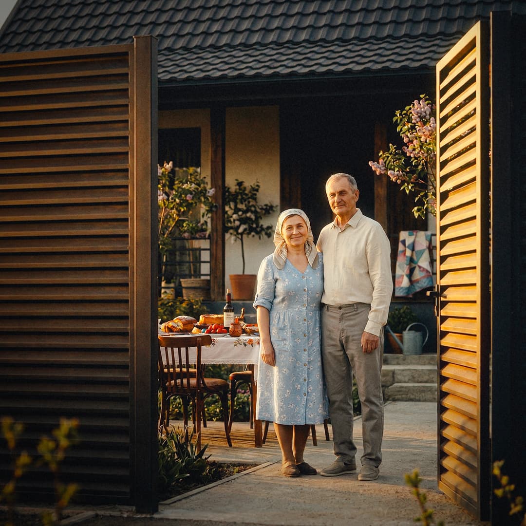 Dincolo de gard — poarta e mereu deschisă